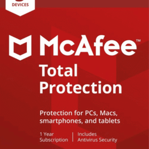 McAfee Total Protection – 1 Device 5 year