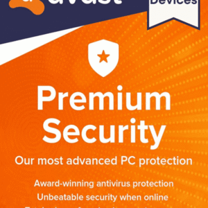 AVAST Premium Security 2022 – 10 devices 1 Year